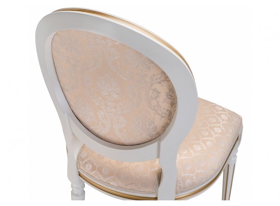 Стул Данте молочный с золотой патиной в Каменске-Уральском