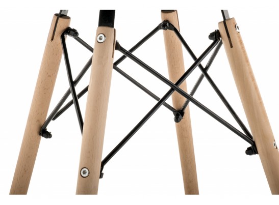 Деревянный стул Kvadro серый в Каменске-Уральском