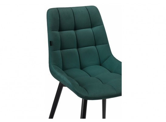 Стул на металлокаркасе Алст черный / velutto 20 в Каменске-Уральском