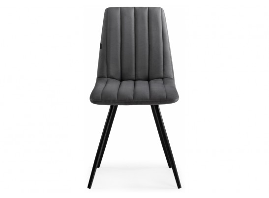 Стул на металлокаркасе Биджей velutto 32 / черный в Каменске-Уральском