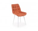 Стул на металлокаркасе Челси 360 К терракотовый (zd 432) / белый в Каменске-Уральском
