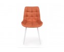 Стул на металлокаркасе Челси 360 К терракотовый (zd 432) / белый в Каменске-Уральском