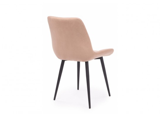 Стул на металлокаркасе Челси К бежевый (zd 210) / черный в Каменске-Уральском