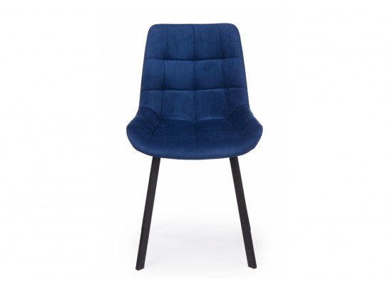 Стул на металлокаркасе Челси П синий (zd 798) / черный в Каменске-Уральском