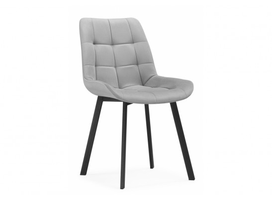 Стул на металлокаркасе Челси П светло-серый (zd 960) / черный в Каменске-Уральском