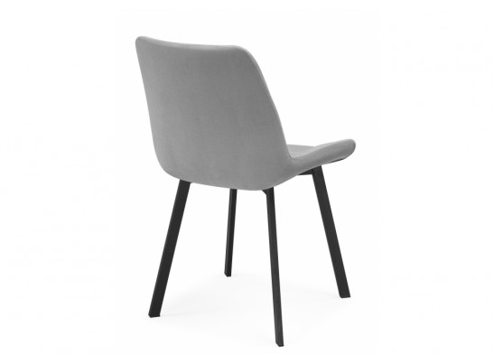 Стул на металлокаркасе Челси П светло-серый (zd 960) / черный в Каменске-Уральском