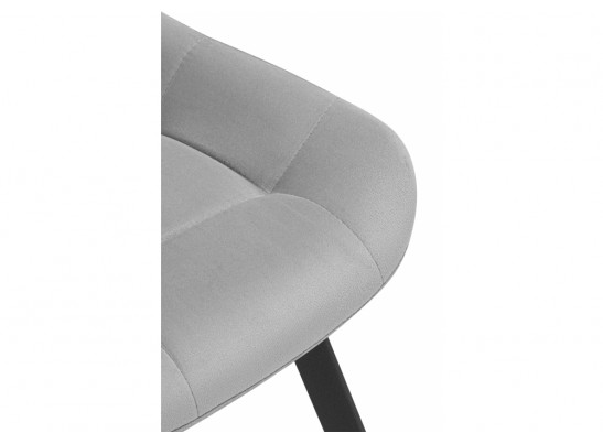 Стул на металлокаркасе Челси П светло-серый (zd 960) / черный в Каменске-Уральском