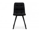 Стул на металлокаркасе Чилли П черный велюр / черный в Каменске-Уральском