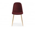 Стул на металлокаркасе Dabl wine red / gold в Каменске-Уральском
