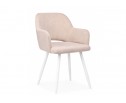 Стул на металлокаркасе Эолин 360 латте (glory 10) / белый