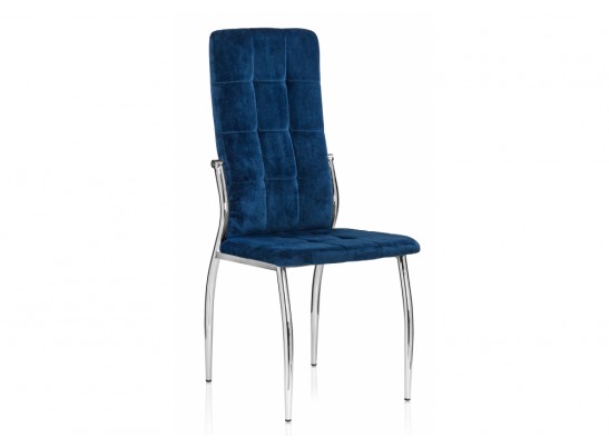 Стул на металлокаркасе Farini dark blue в Каменске-Уральском