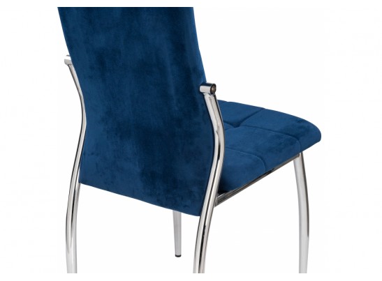 Стул на металлокаркасе Farini dark blue в Каменске-Уральском