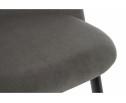Стул на металлокаркасе Gabi 1 dark gray / black в Каменске-Уральском