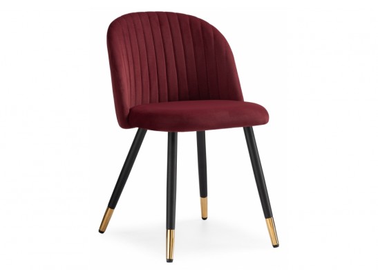 Стул на металлокаркасе Gabi wine red / black в Каменске-Уральском