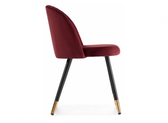 Стул на металлокаркасе Gabi wine red / black в Каменске-Уральском