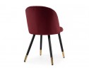 Стул на металлокаркасе Gabi wine red / black в Каменске-Уральском