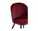 Стул на металлокаркасе Gabi wine red / black в Каменске-Уральском