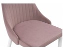 Стул на металлокаркасе Kora light purple / white в Каменске-Уральском