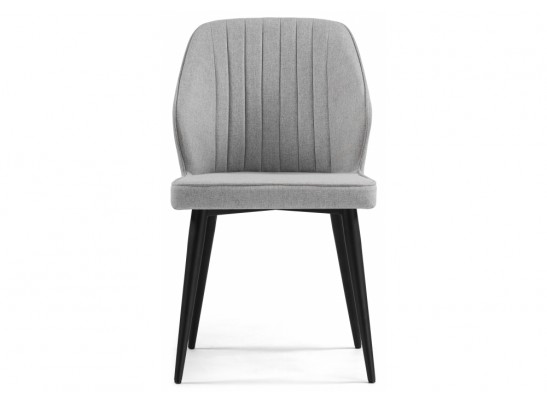 Стул на металлокаркасе Kosta gray / black в Каменске-Уральском