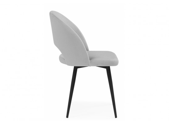 Стул на металлокаркасе Курбис светло-серый (zd 960) / черный в Каменске-Уральском