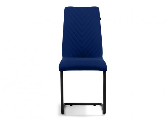 Стул на металлокаркасе Лулла темно-синий / черный в Каменске-Уральском