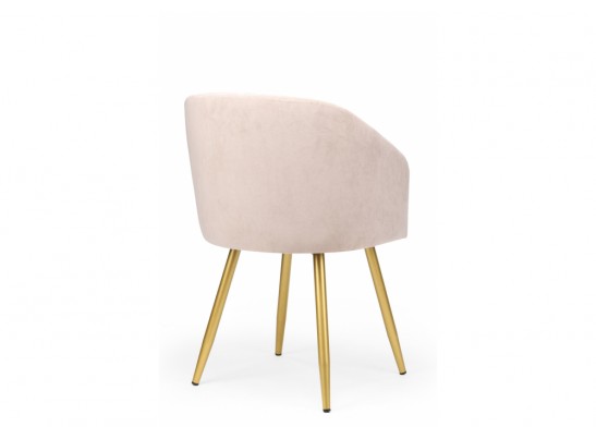 Стул на металлокаркасе Монер латте (glory 10) / золотой в Каменске-Уральском