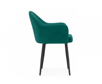 Стул на металлокаркасе Морено velutto 33 / черный