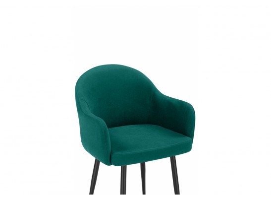 Стул на металлокаркасе Морено velutto 33 / черный в Каменске-Уральском