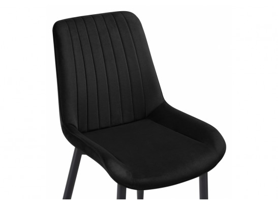 Стул на металлокаркасе Seda 1 black / gold / black в Каменске-Уральском