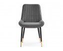 Стул на металлокаркасе Seda 1 dark gray / black / gold в Каменске-Уральском