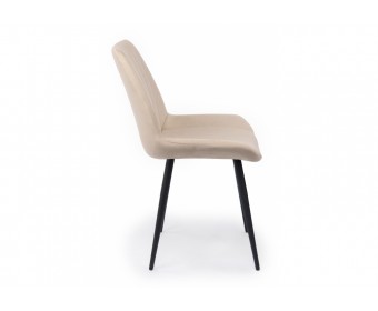 Стул на металлокаркасе Седа бежевый (zd 210) / черный
