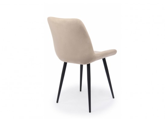 Стул на металлокаркасе Седа бежевый (zd 210) / черный в Каменске-Уральском