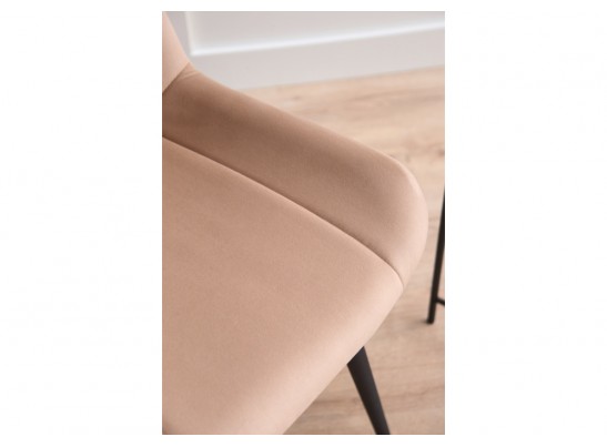 Стул на металлокаркасе Седа бежевый (zd 210) / черный в Каменске-Уральском