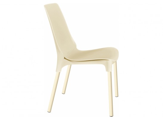 Стул на металлокаркасе Sheffilton SHT-S75 бежевый / ваниль в Каменске-Уральском