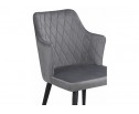 Стул на металлокаркасе Velen dark gray в Каменске-Уральском