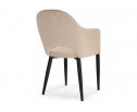 Стул на металлокаркасе Vener beige / black в Каменске-Уральском
