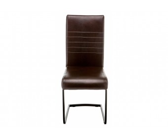 Стул Porte shiny brown