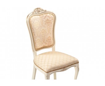 Стул Руджеро патина золото / бежевый комби