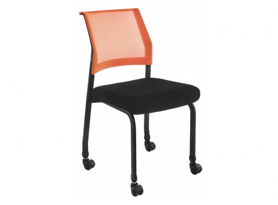 Стул Zola черный / оранжевый в Каменске-Уральском