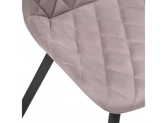 Стул на металлокаркасе Баодин К крутящийся розовый / черный в Каменске-Уральском