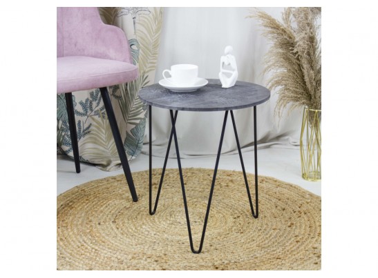 Журнальный столик SHT-CT79-1 мокрый асфальт / черный муар в Каменске-Уральском