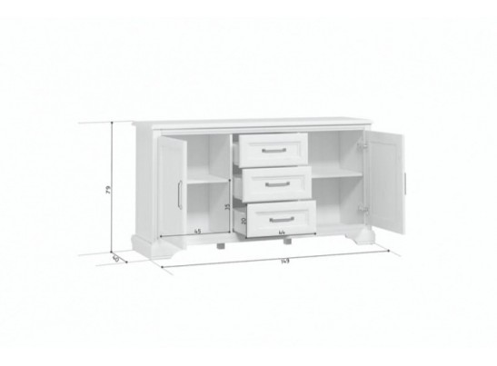 Тумба Стилиус B169-KOM2D3S