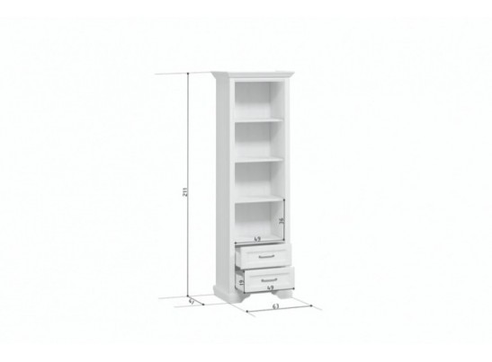 Шкаф Стилиус B169-REG2S