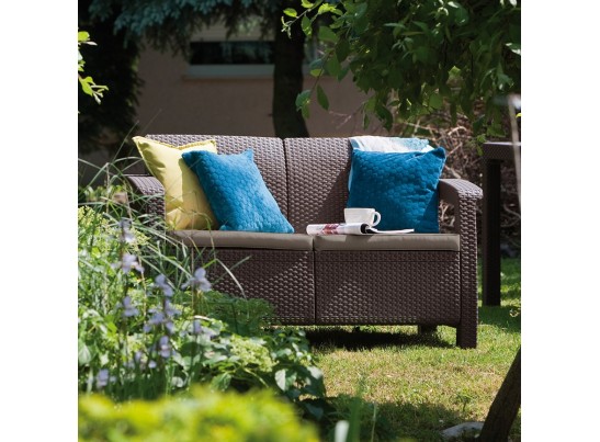 Диван пластиковый Corfu love seat