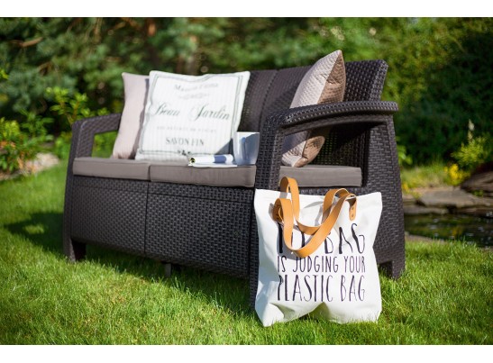 Диван пластиковый Corfu love seat