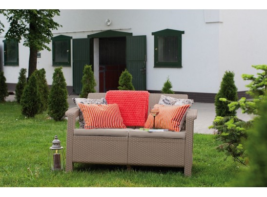 Диван пластиковый Corfu love seat