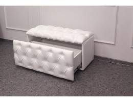 Банкетка Белла 800 в каретной стяжке