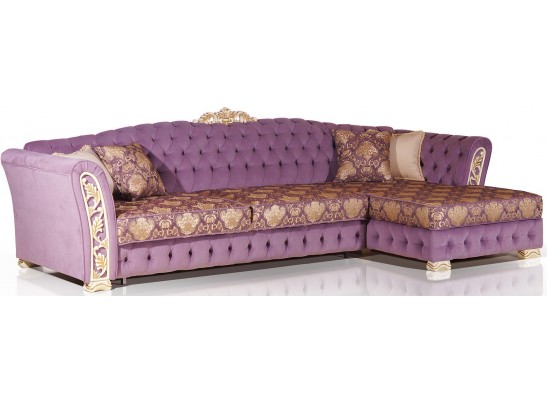 Диван трехместный "ТУРИН" с оттоманкой (МАКСИ)