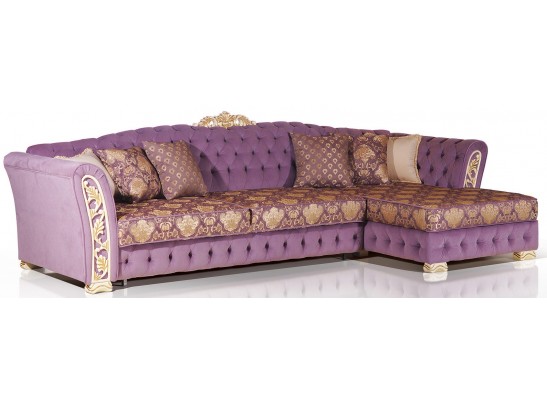 Диван трехместный "ТУРИН" с оттоманкой (МАКСИ)