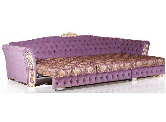 Диван трехместный "ТУРИН" с оттоманкой (МАКСИ)